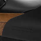Birkenstock Boston in Black Smooth Leather