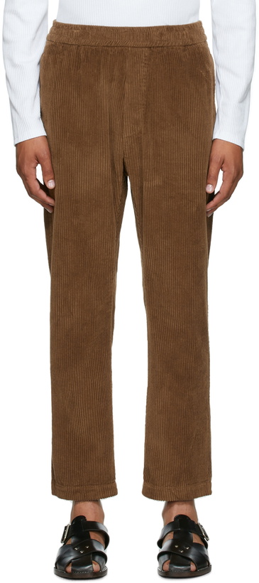 Photo: Barena Brown Corduroy Trousers