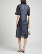 Peserico Womens Midi dress in Navy