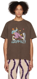 Gramicci Brown Hiker T-Shirt