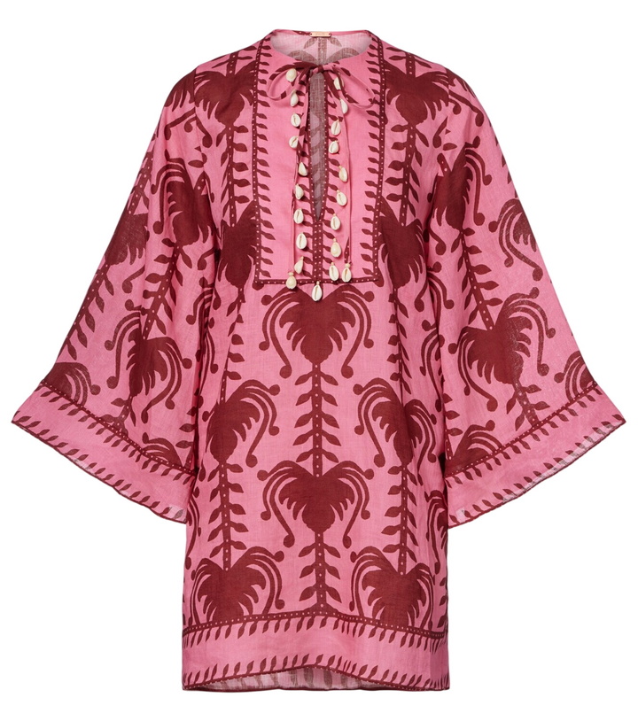 Photo: Johanna Ortiz Wild Savannah printed linen tunic