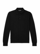 Dolce&Gabbana - Cashmere Polo Shirt - Black