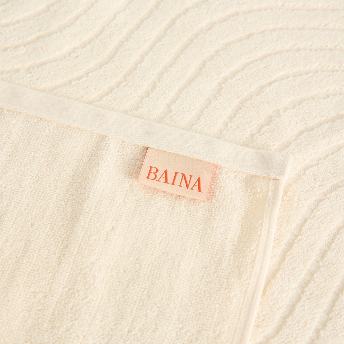 Baina Virginia Hand Towel in Ivory 