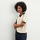 House Of Sunny Women's Keepers Knit Polo in Oat