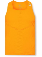Nike Running - AeroSwift Perforated Dri-FIT ADV Tank Top - Orange