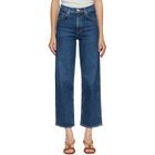 AGOLDE Blue Ren Comfort Stretch Crop Jeans