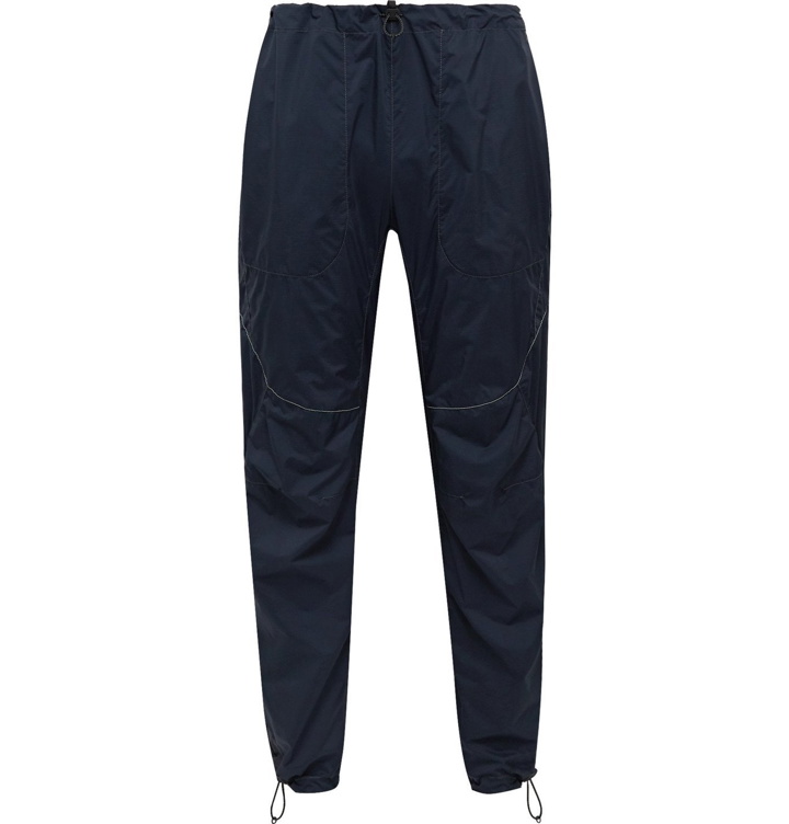 Photo: And Wander - Nylon-Ripstop Trousers - Blue