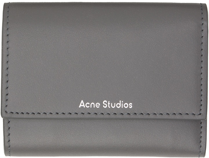 Photo: Acne Studios Gray Folded Wallet