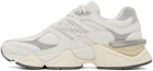 New Balance Off-White & Gray 9060 Sneakers
