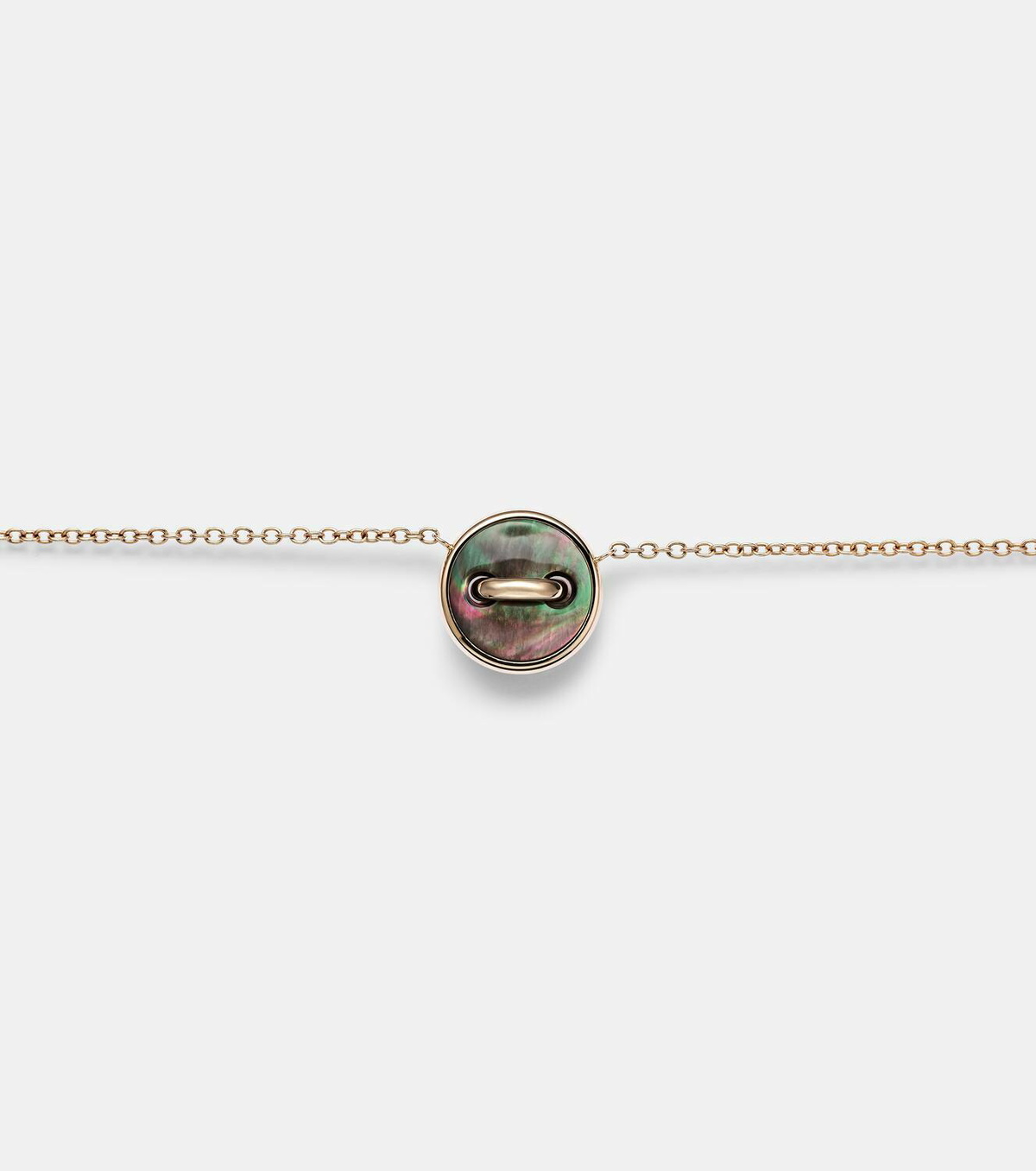 Pomellato Pom Pom Dot 18kt rose gold pendant necklace with mother-of-pearl and diamonds