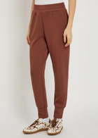 Varley The Slim Cuff 27.5 Stretch-jersey Sweatpants Maroon