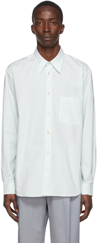 Photo: Acne Studios Blue Cotton Shirt