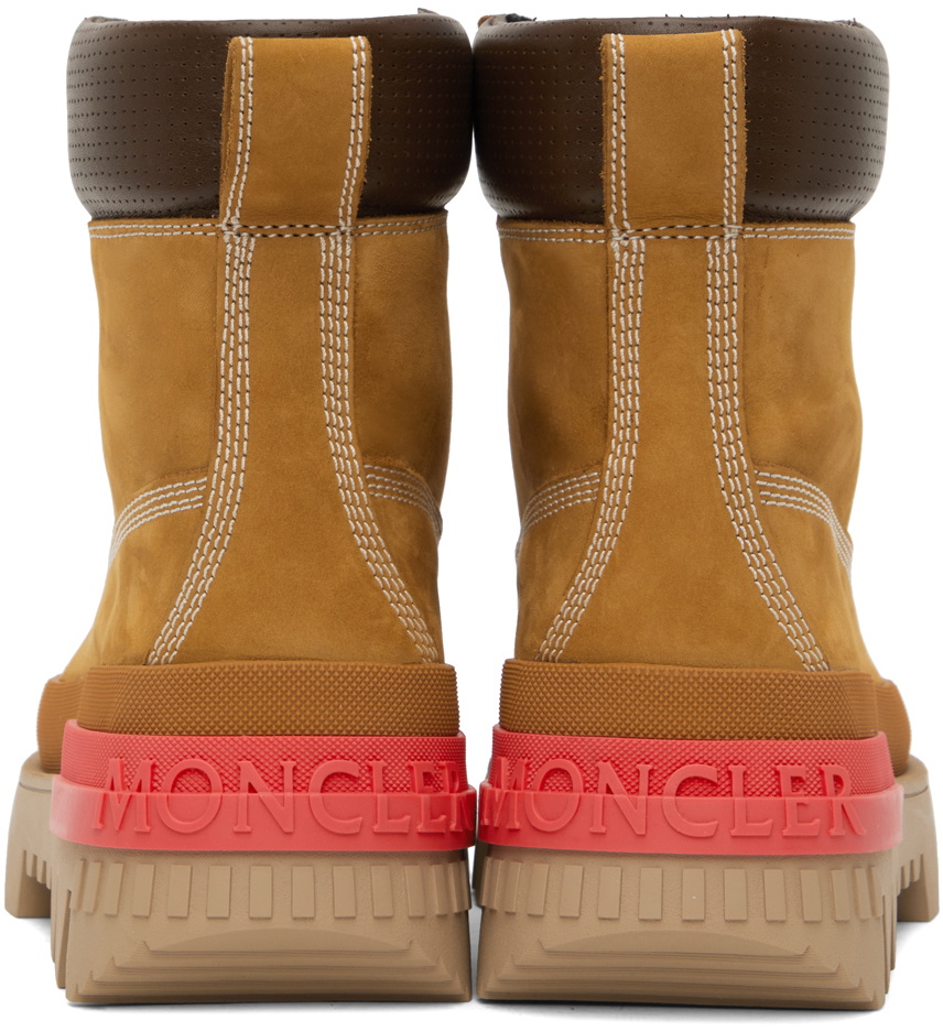 Moncler Tan Mon Corp Boots Moncler display picture 3