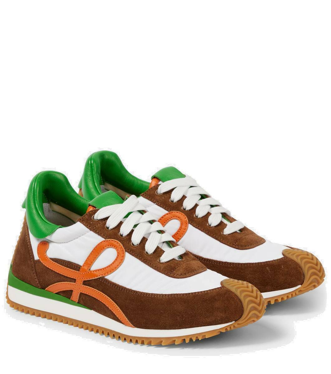 Loewe Flow Runner suede sneakers Loewe