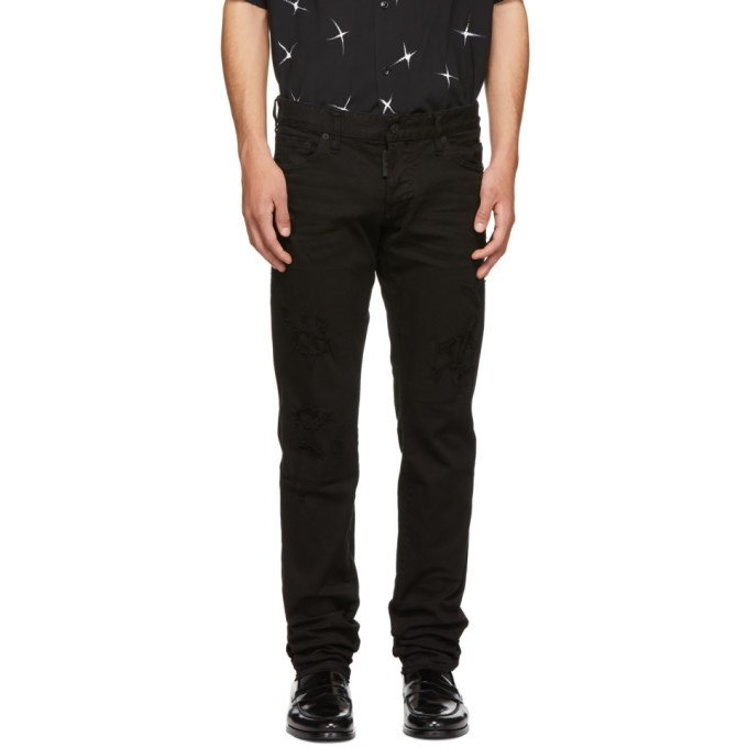 Photo: Dsquared2 Black Bull Slim Jeans