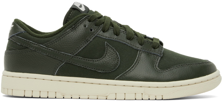 Photo: Nike Khaki Dunk Low Retro PRM Sneakers