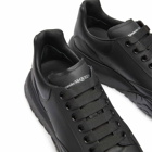 Alexander McQueen Men's Court Sneakers in Black/Black
