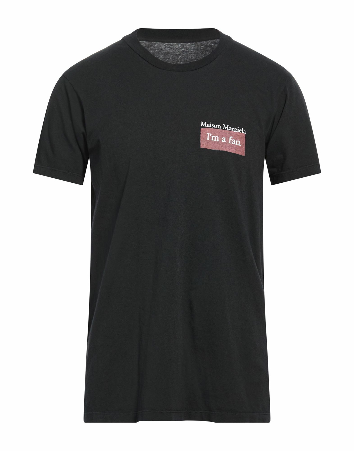 Maison Margiela Mens T-shirt in Black