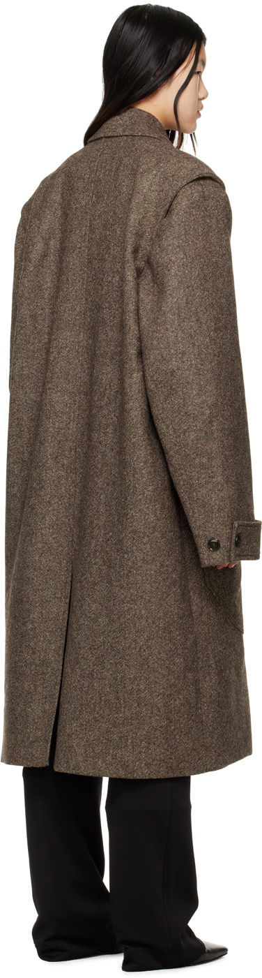 Bianca Saunders Brown Yasso Coat