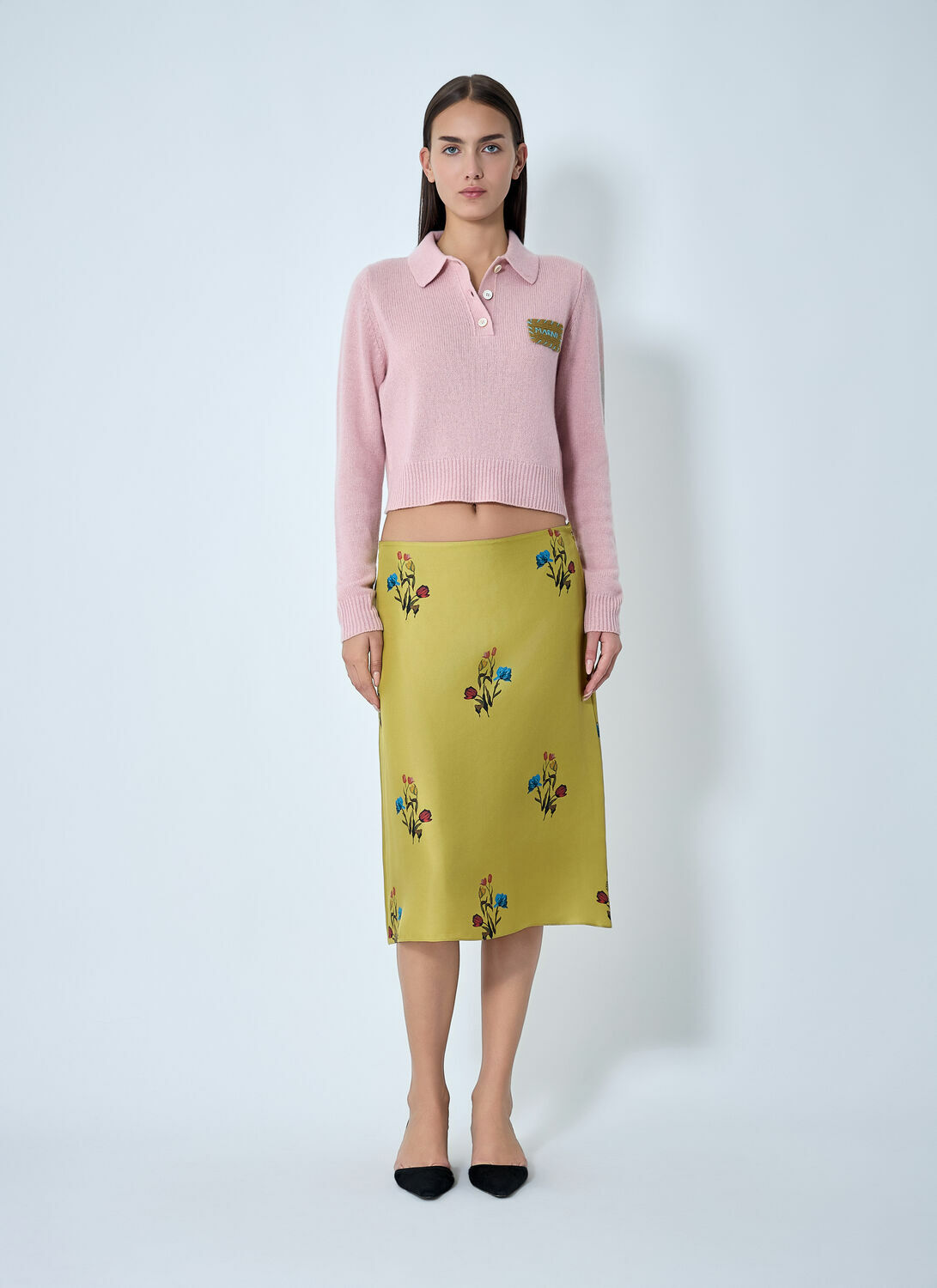 Marni Logo Patch Sweater