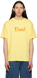Dime Yellow Classic Cat T-Shirt