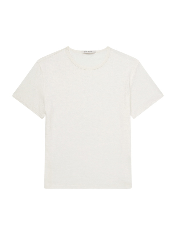 Photo: God's True Cashmere - Signature Linen T-Shirt - White
