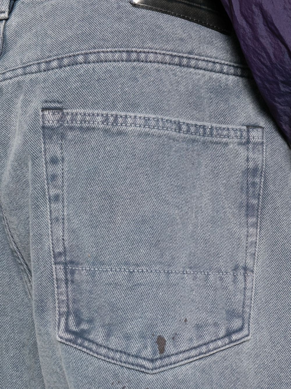 Our Legacy Black Cotton Relaxed Fit Jeans