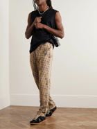 Acne Studios - Paveli Straight-Leg Floral-Print Twill Trousers - Neutrals