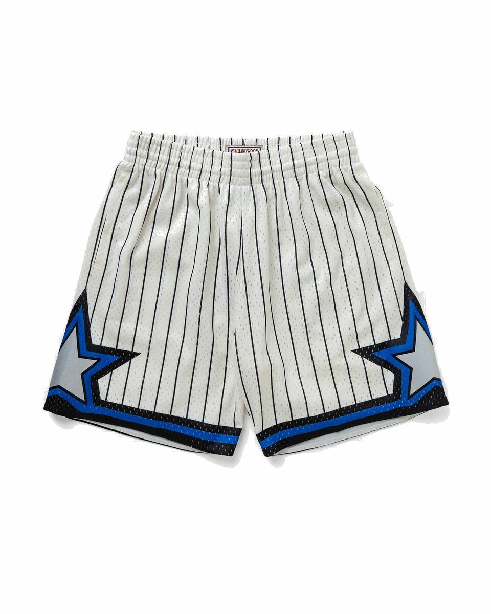 Photo: Mitchell & Ness Nba Cream Team Color Swingman Shorts Magic 1993 White - Mens - Sport & Team Shorts