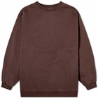 Stylerunner Women's Solstice Crew Neck Pullover Sweat in Sepia