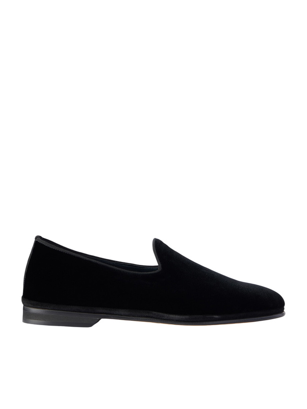 Photo: Rubinacci - Velvet Loafers - Black