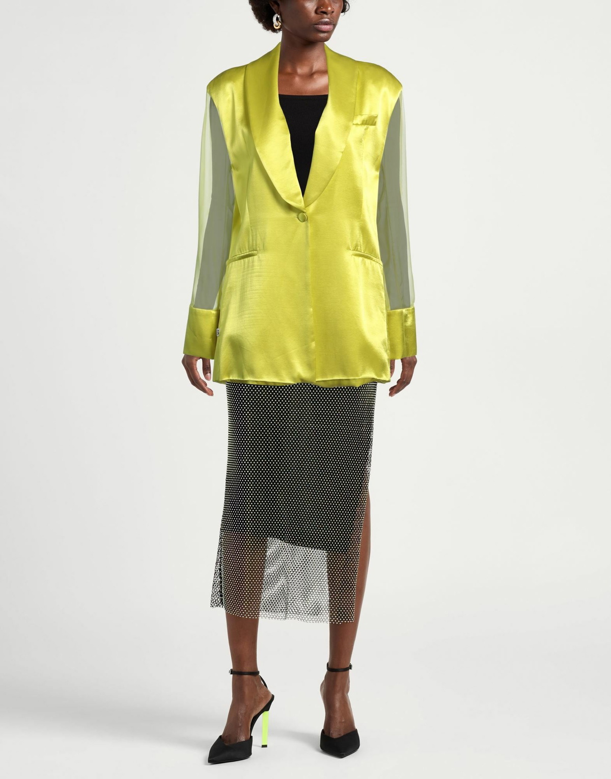 Jijil Womens Blazer in Yellow