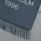 Acne Studios Venus 1996 Scarf in Faded Indigo 
