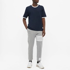 Thom Browne Men's Ringer T-Shirt in Navy