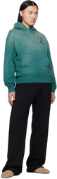AMIRI Green 'MA Hollywood' Oversized Hoodie