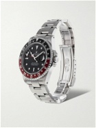 ROLEX - Pre-Owned 2001 GMT Master II Automatic 40mm Stainless Steel Watch, Ref. No. 16710 Coke