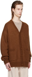 The Frankie Shop Brown Lucas Cardigan