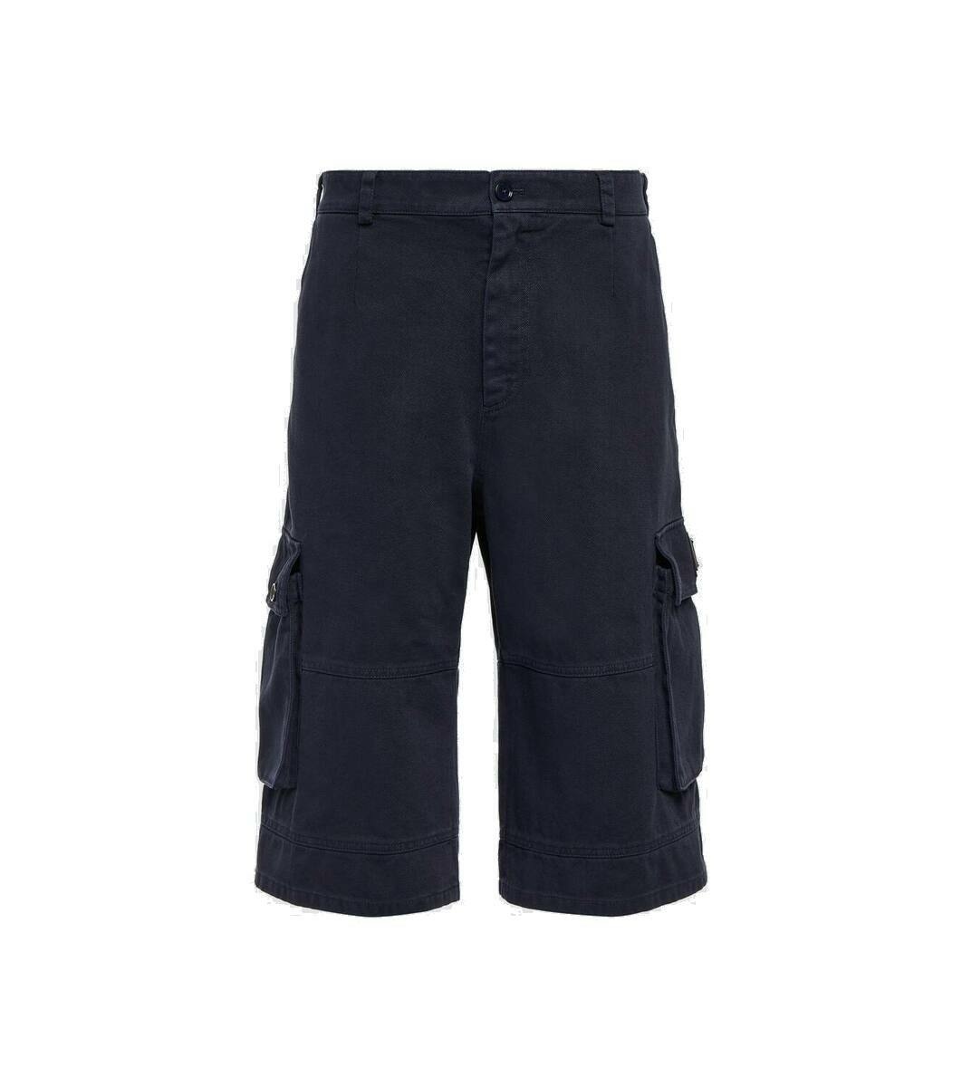 Photo: Dolce&Gabbana Cotton cargo shorts