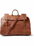 Brunello Cucinelli - Full-Grain Leather Garment Bag