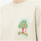 JW Anderson Men's Apple Tree Logo T-Shirt in Beige