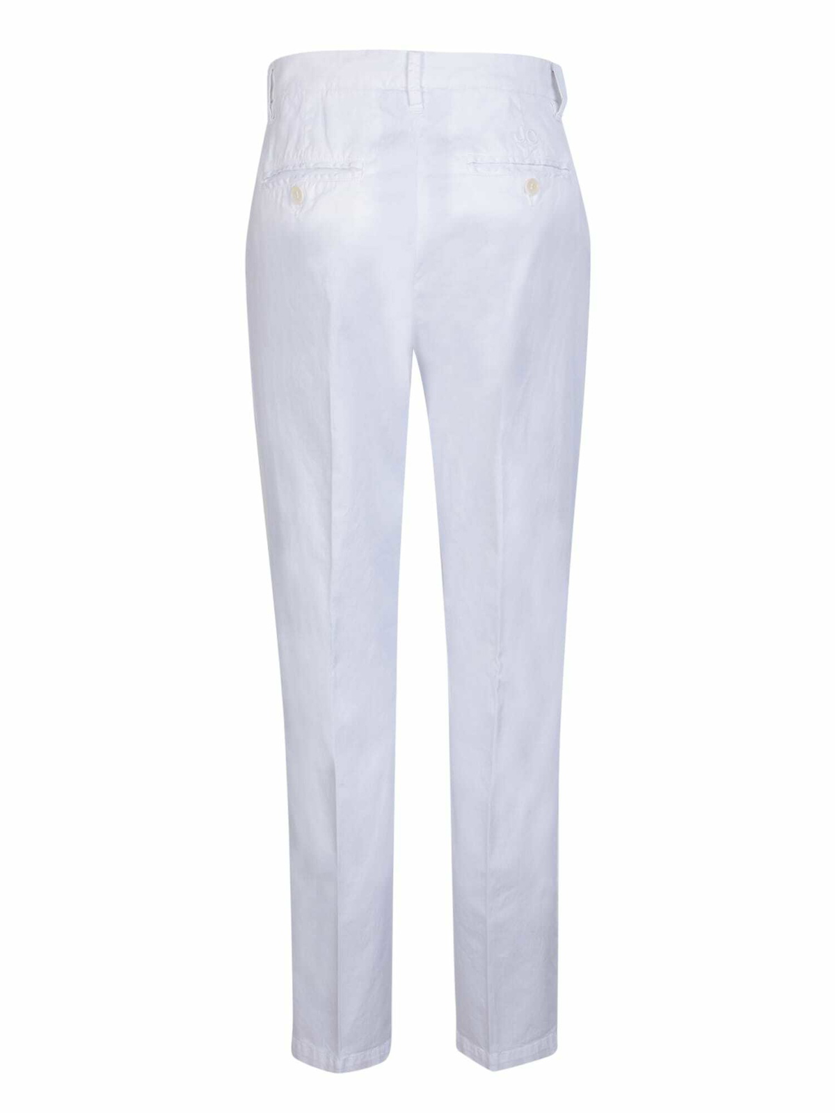 Jacob Cohen White Marina Trousers By Jacob Cohã«n