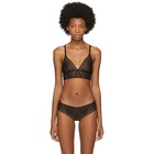 Calvin Klein Underwear Black Excite Triangle Bra