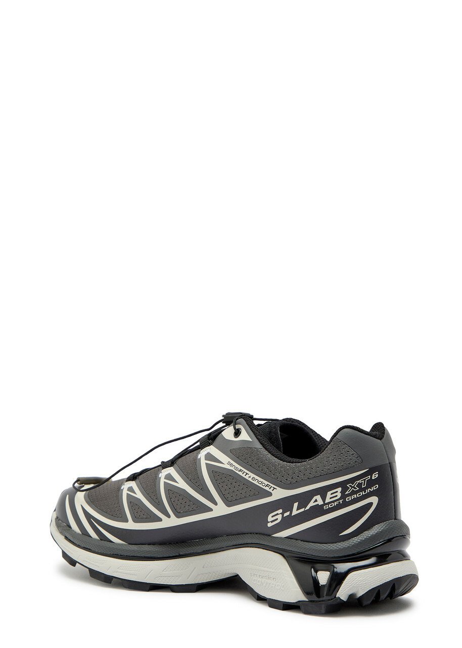 Salomon XT-6 Panelled Mesh Sneakers Grey