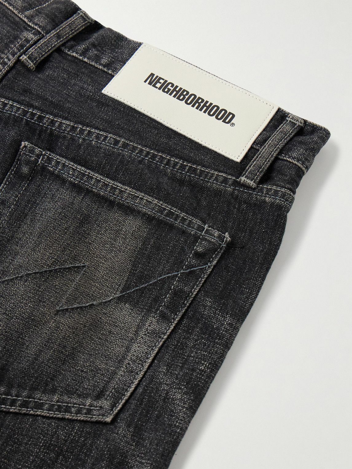 Neighborhood - DP Basic Straight-Leg Selvedge Jeans - Black