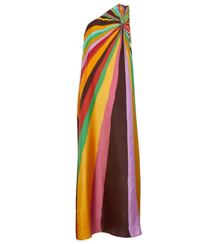 Photo: La DoubleJ Roy striped silk maxi dress