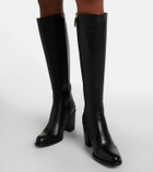 Chloé Phoenix 90 leather knee-high boots