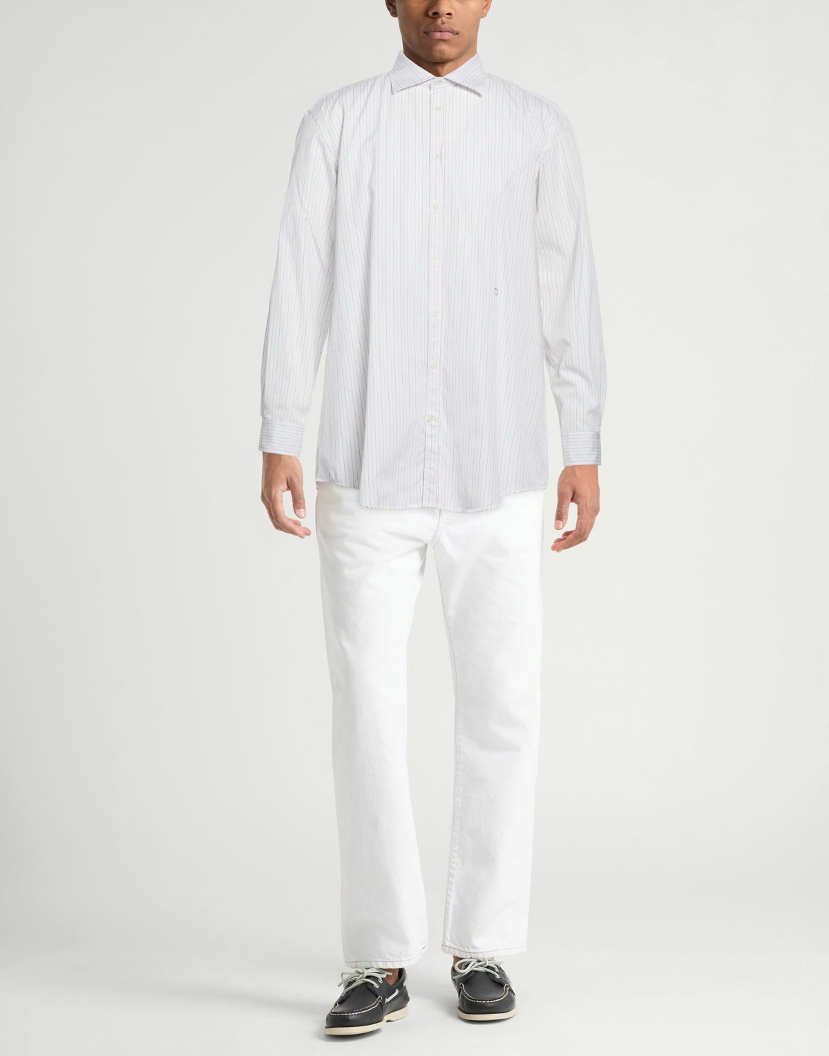 Massimo Alba Mens Shirt in White