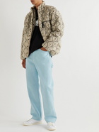 Hayato - Throwing Fits Panton Straight-Leg Cotton-Canvas Trousers - Blue