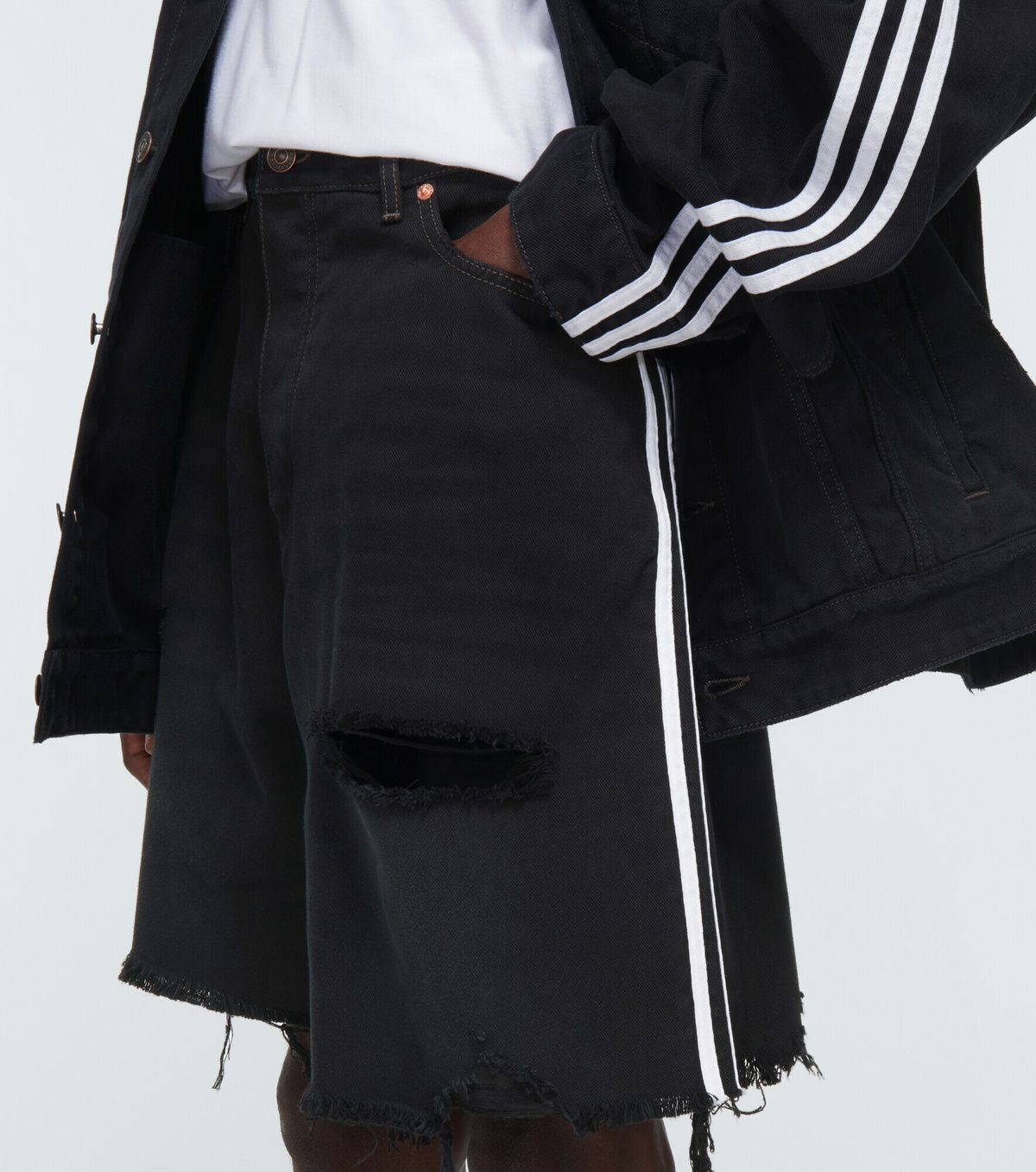 Balenciaga - x Adidas cotton shorts Balenciaga