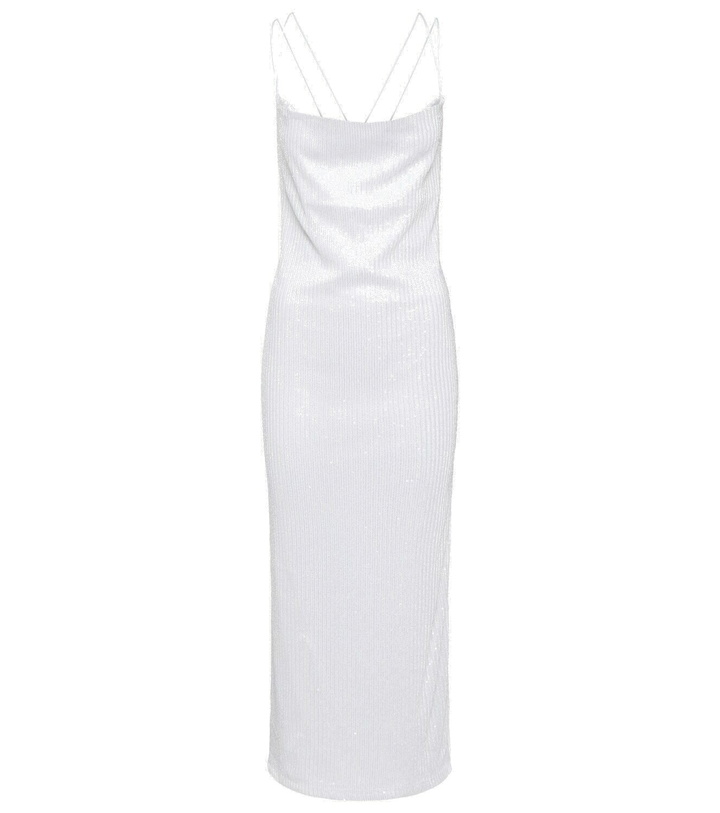 Photo: Rotate Birger Christensen Embellished slip maxi dress